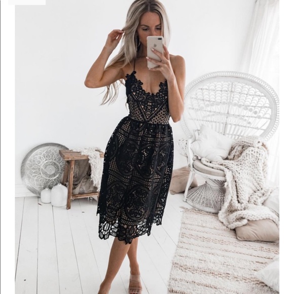 Black twosisterslabel dress size 4 - Picture 1 of 1